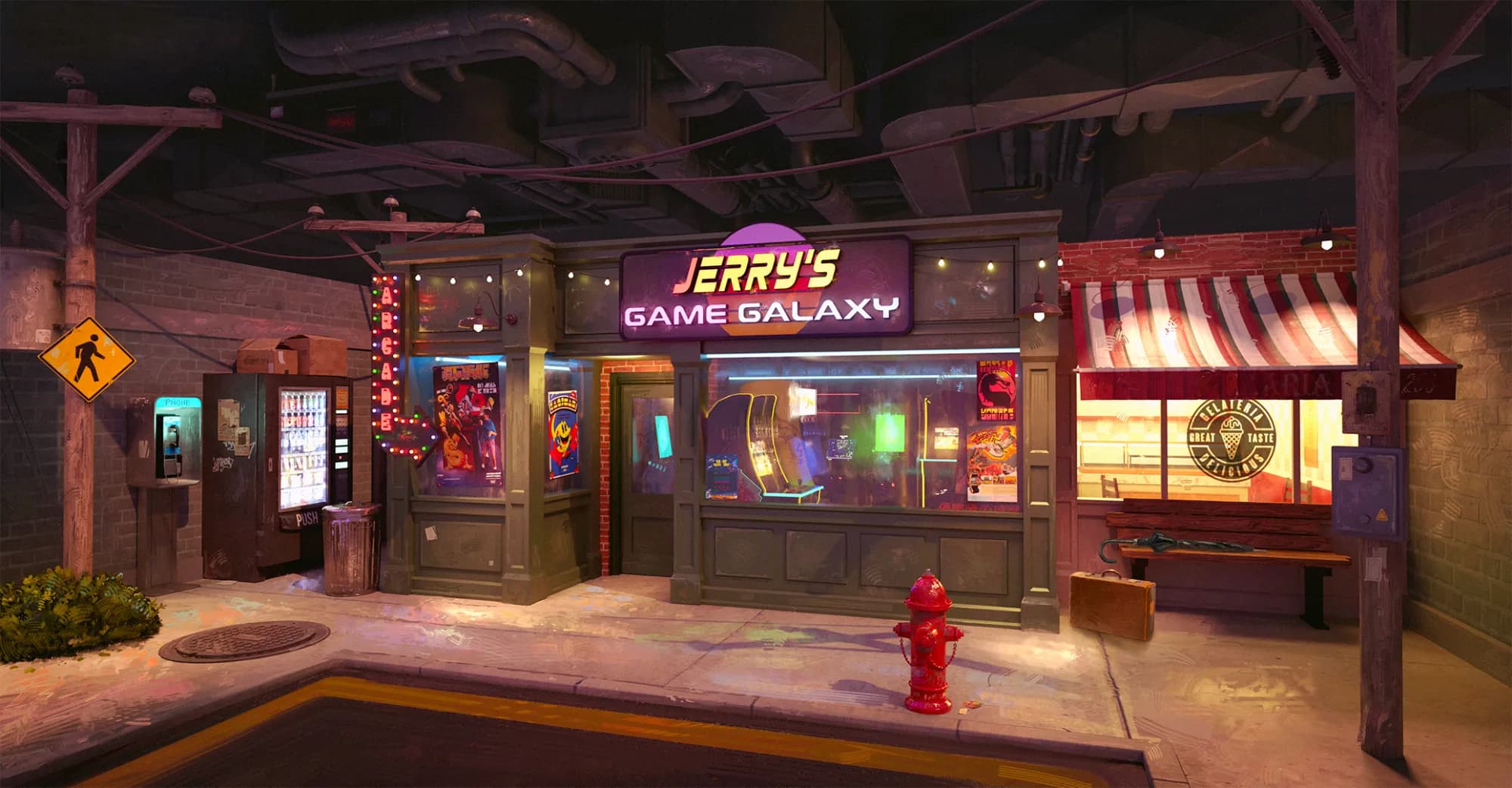 Artist concept rendering for an Edge of Elsewhere setting